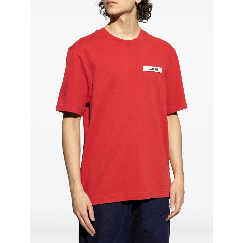 Jacquemus Red T-Shirts & Vests - T-Shirts Men - 3
