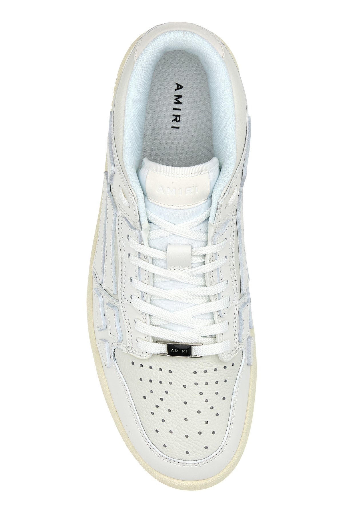 White leather Skel sneakers - 4