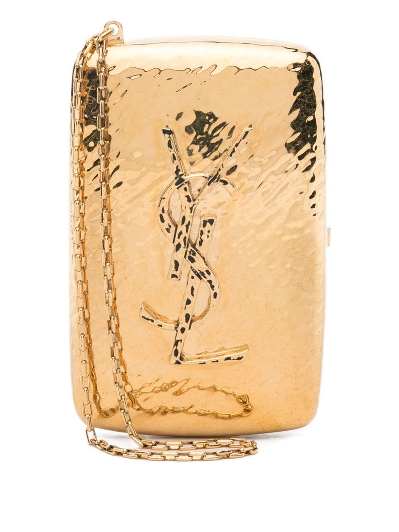 hammered-logo cigarette case 1