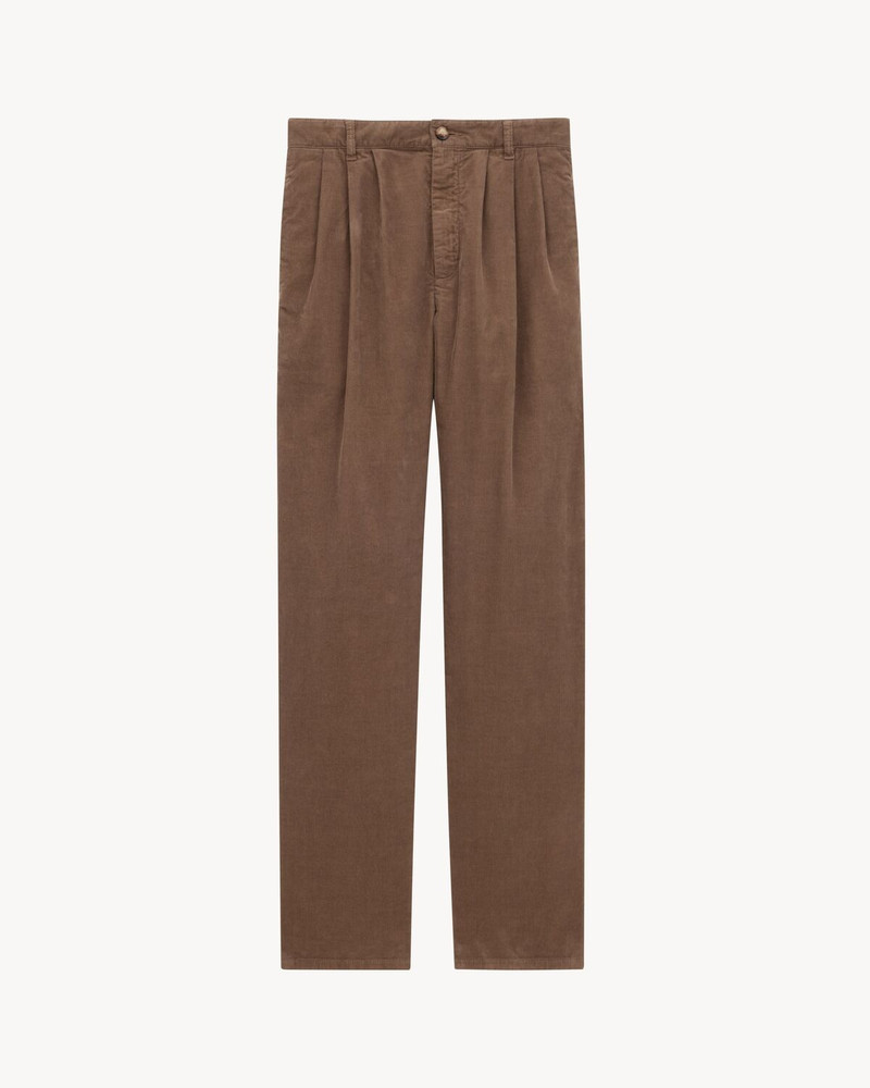 BAGGY PANTS IN CORDUROY - 1