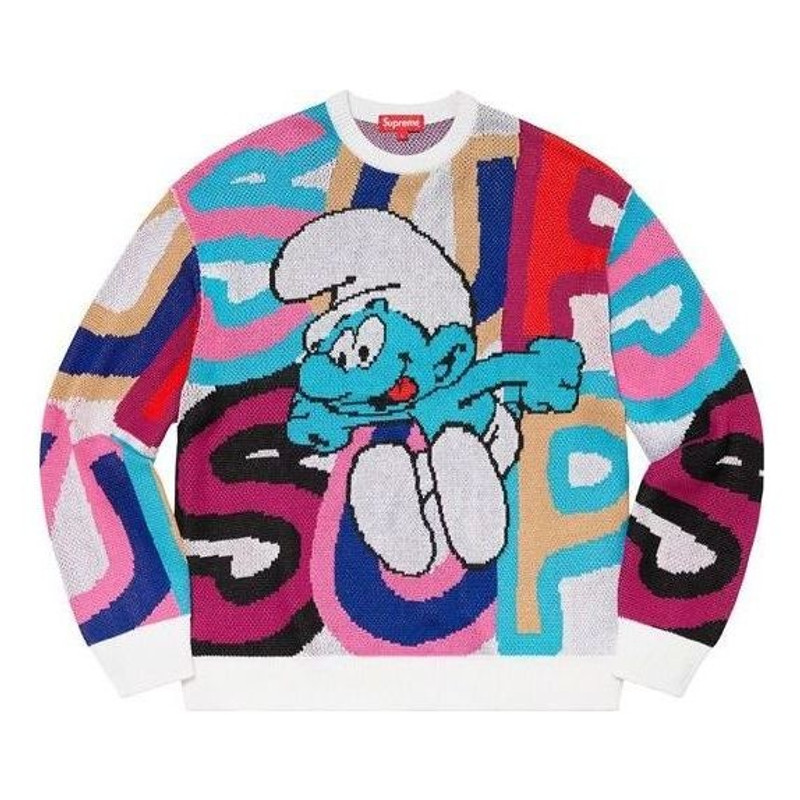 Supreme Smurfs Sweater 'Mulri-Color' SUP-FW20-160 - 1