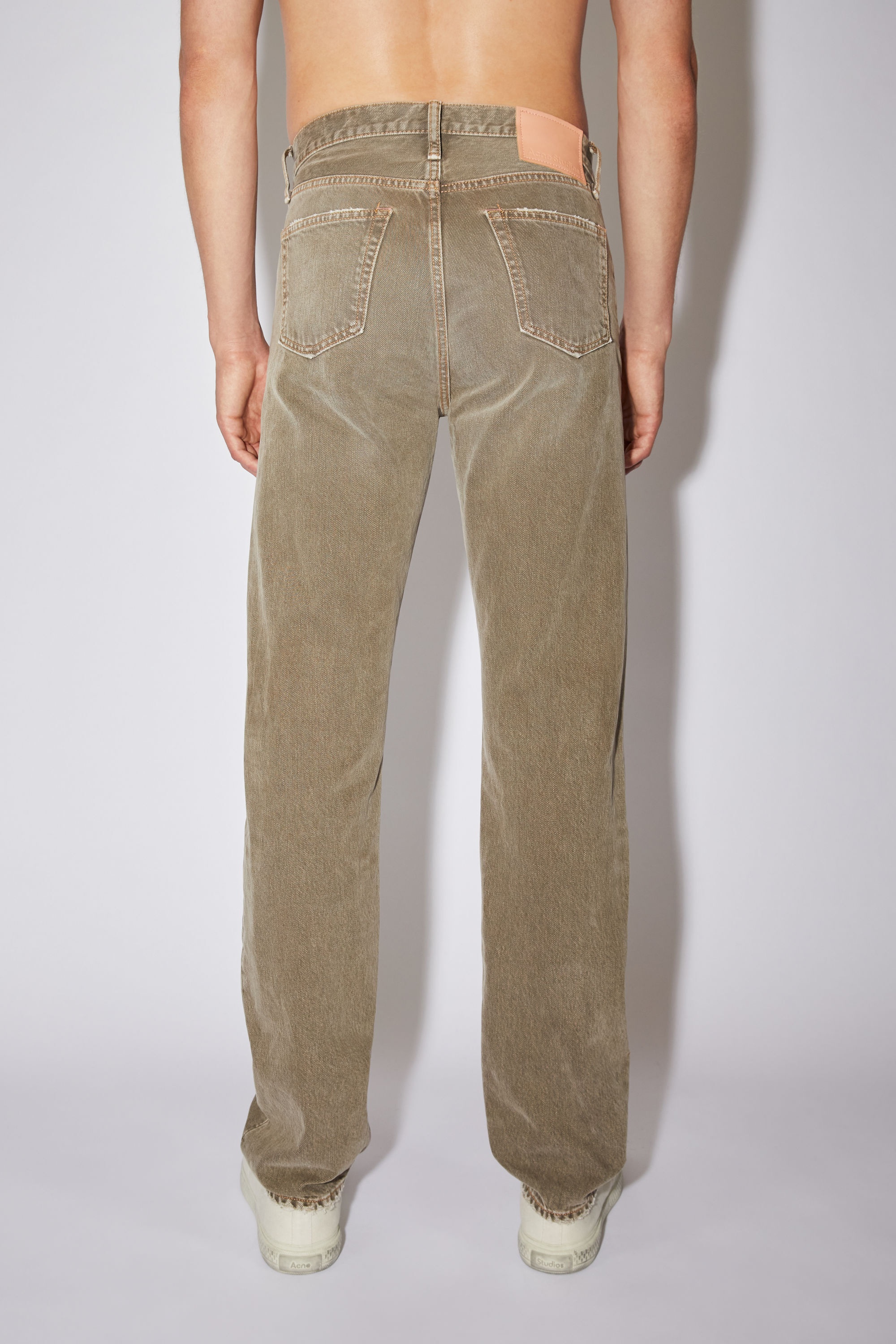 Straight fit jeans - Beige - 3