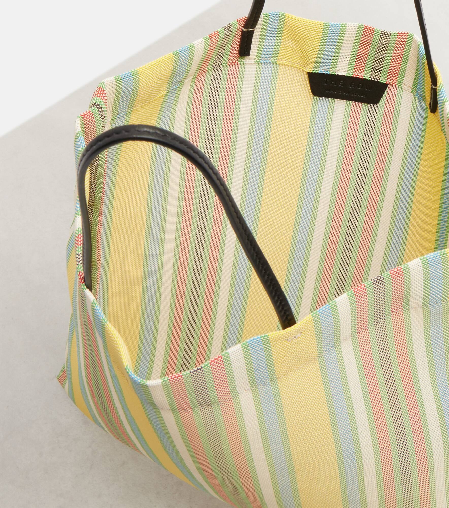 Barn Mini striped mesh tote bag - 3