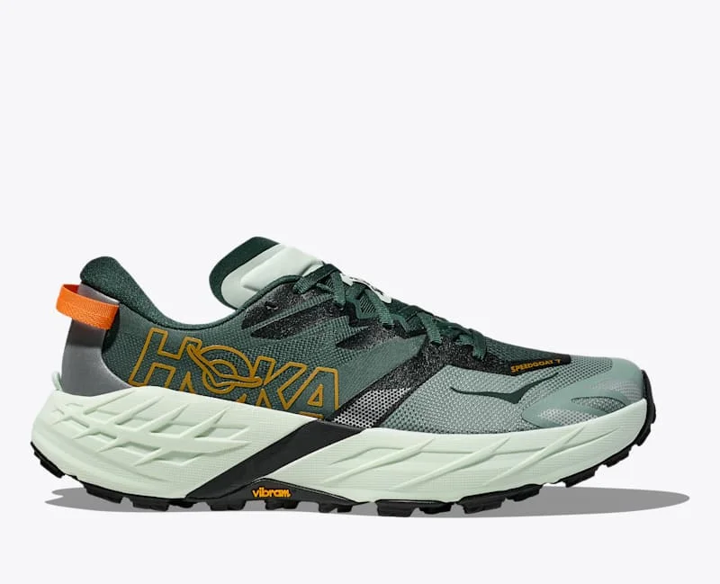 Men's Speedgoat 7 Shoes in Bay Leaf/Sea Glass - 1