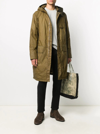 Barbour multi-pocket hooded coat outlook