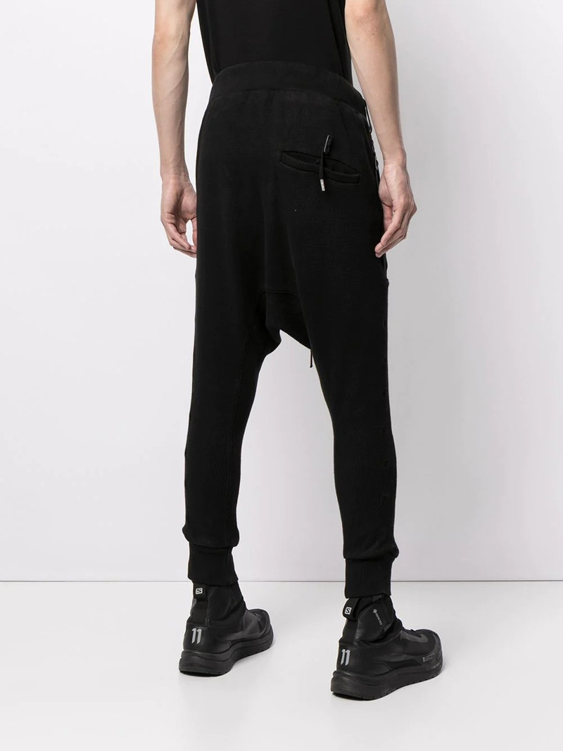 drop-crotch track pants 4