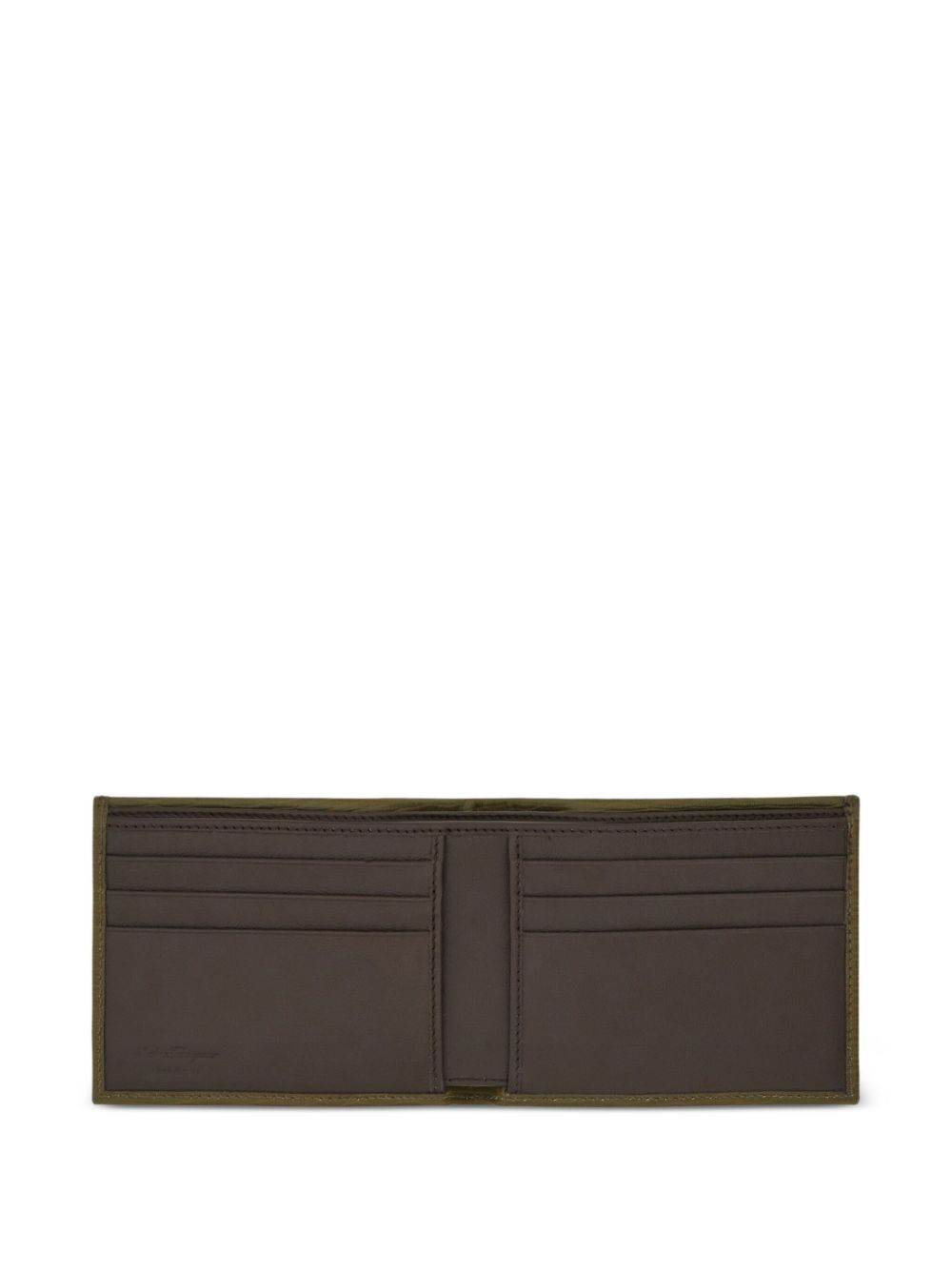 Gancini hammered leather wallet - 5