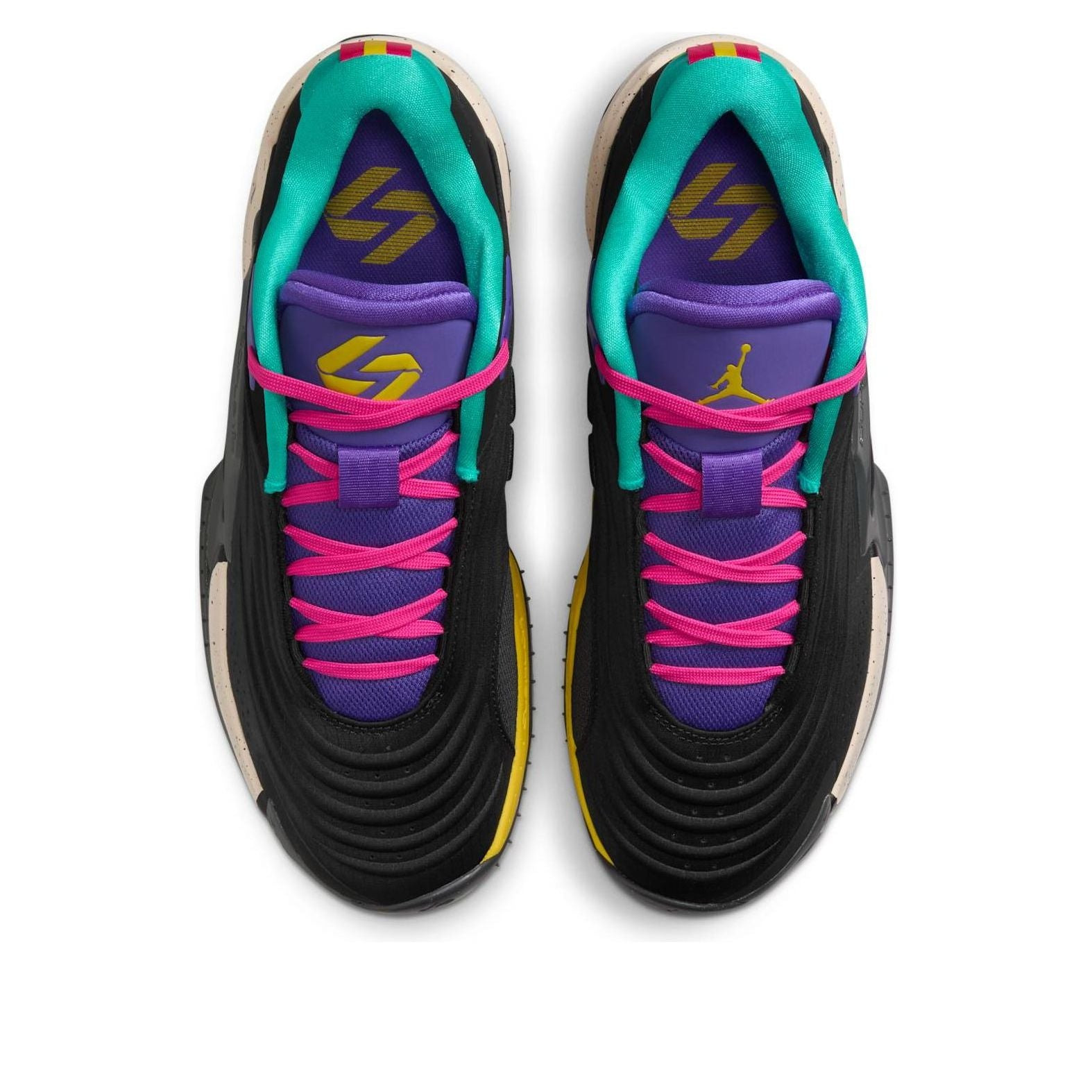 Air Jordan Luka 3 PF 'Black Hyper Jade Pink' FQ1285-002 - 4