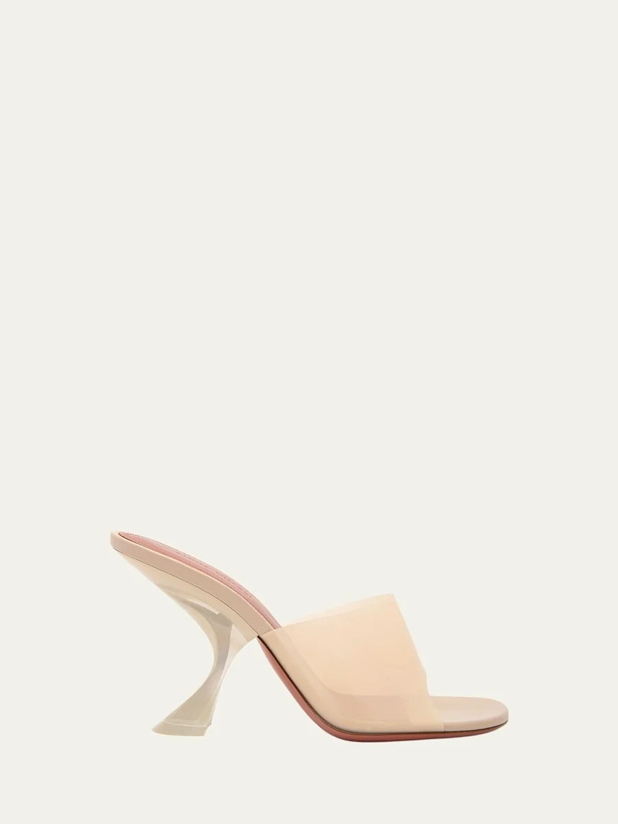 90mm Taylor Transparent Slippers - 1