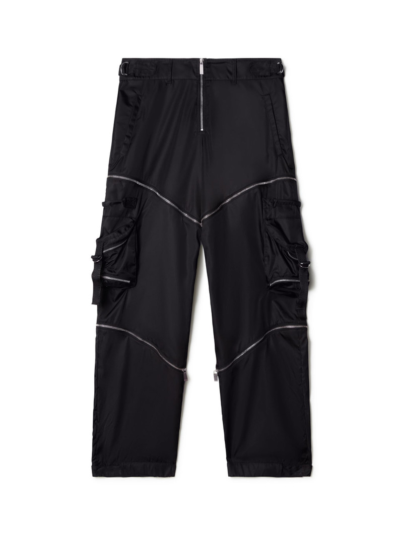 Zip Nylon Cargo Pant 1