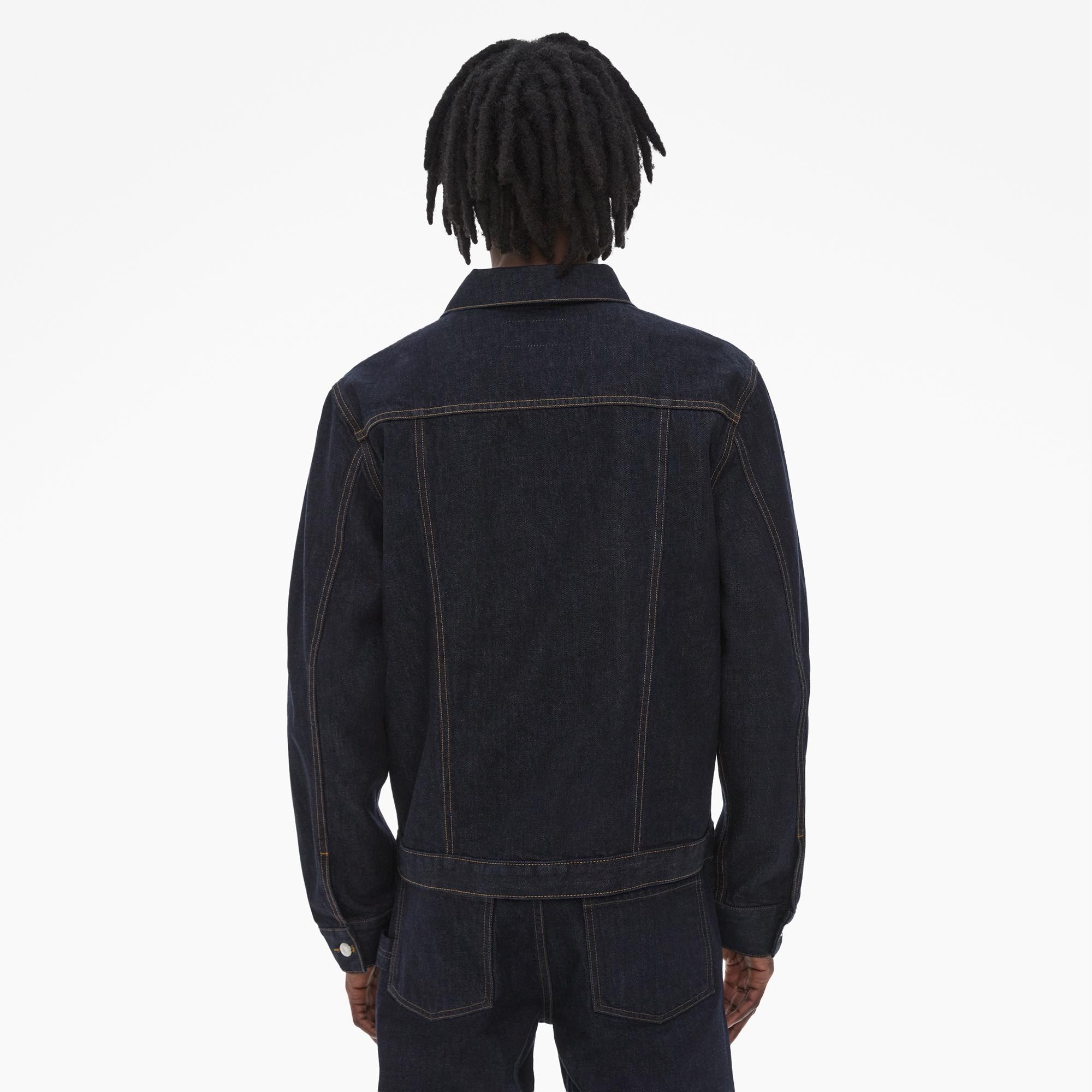 DENIM TRUCKER JACKET - 4