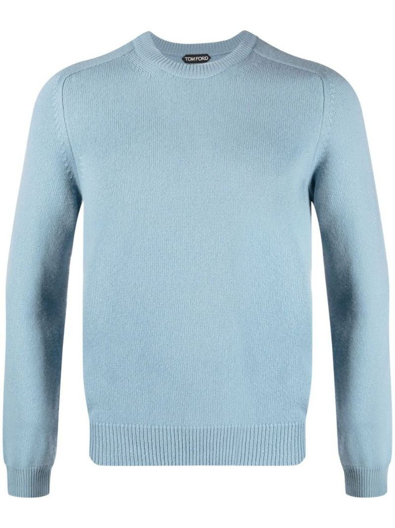 cashmere crewneck jumper 1