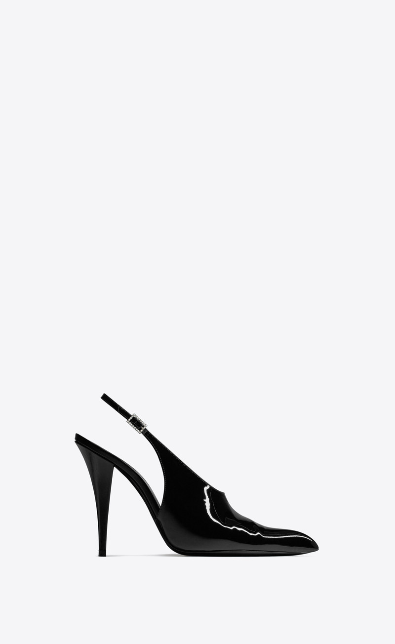 nico slingback pumps in patent leather - 1