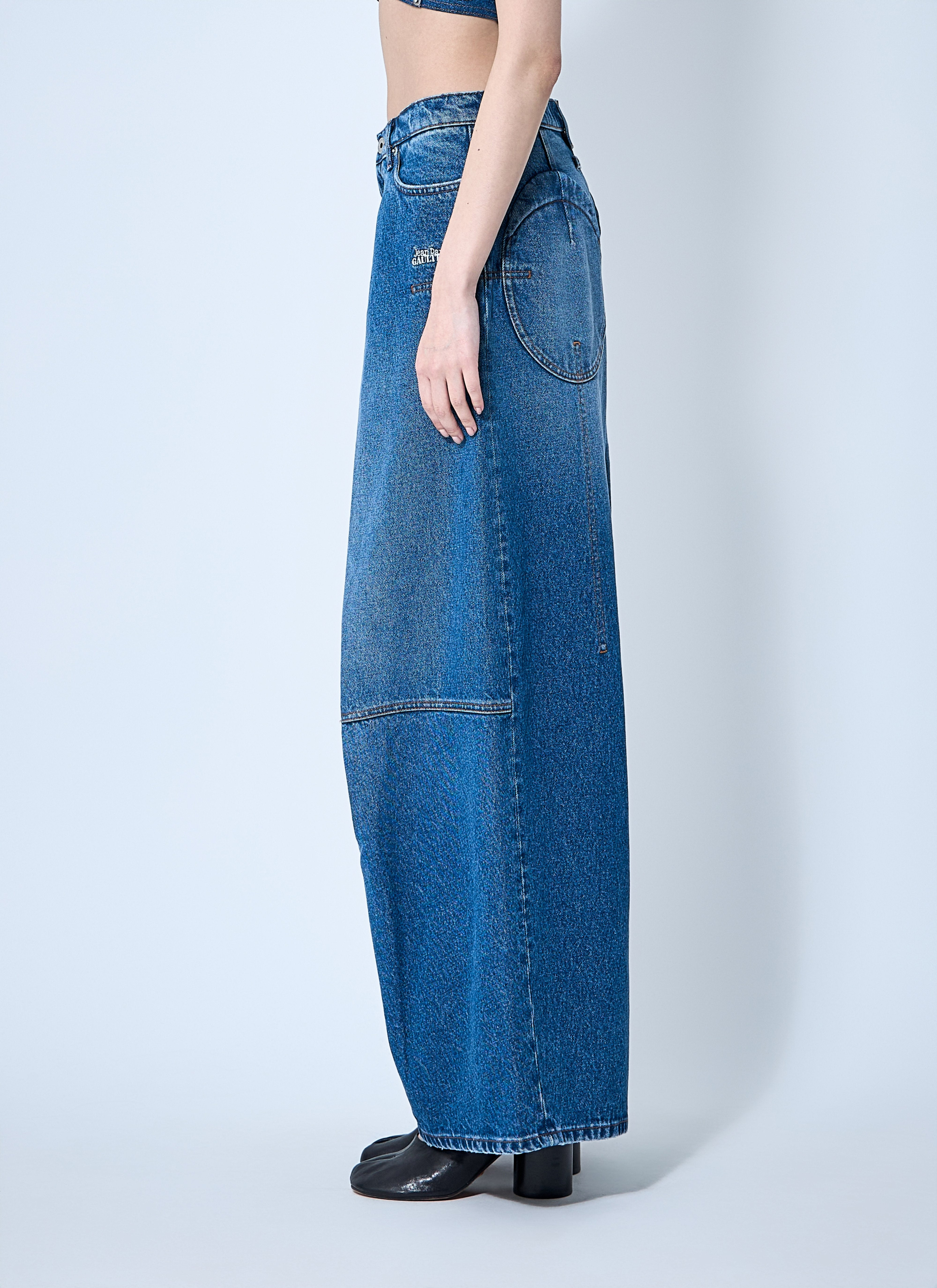 Jean Paul Gaultier Women Loose Denim Jeans - 3