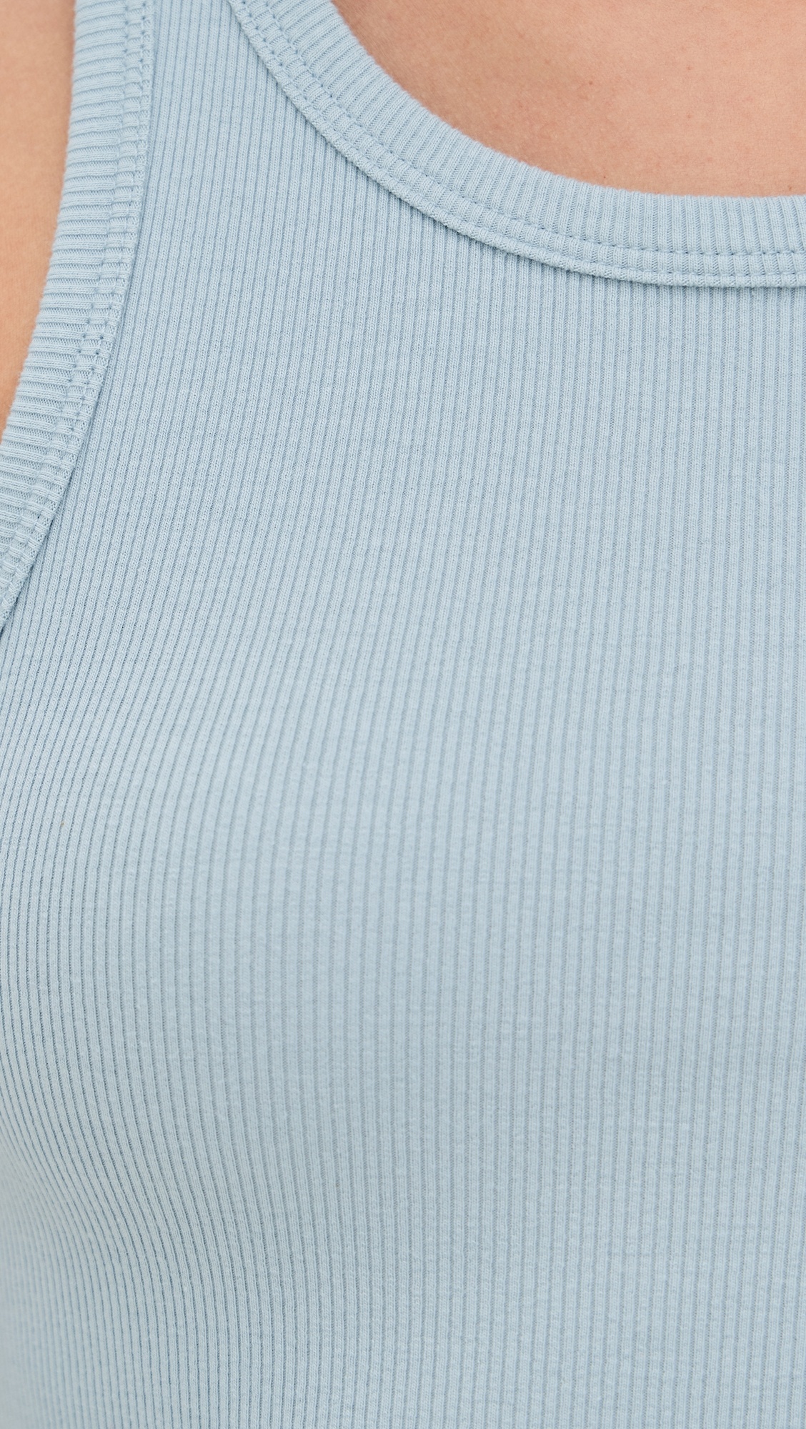 High Neck Fitted Tank - 5