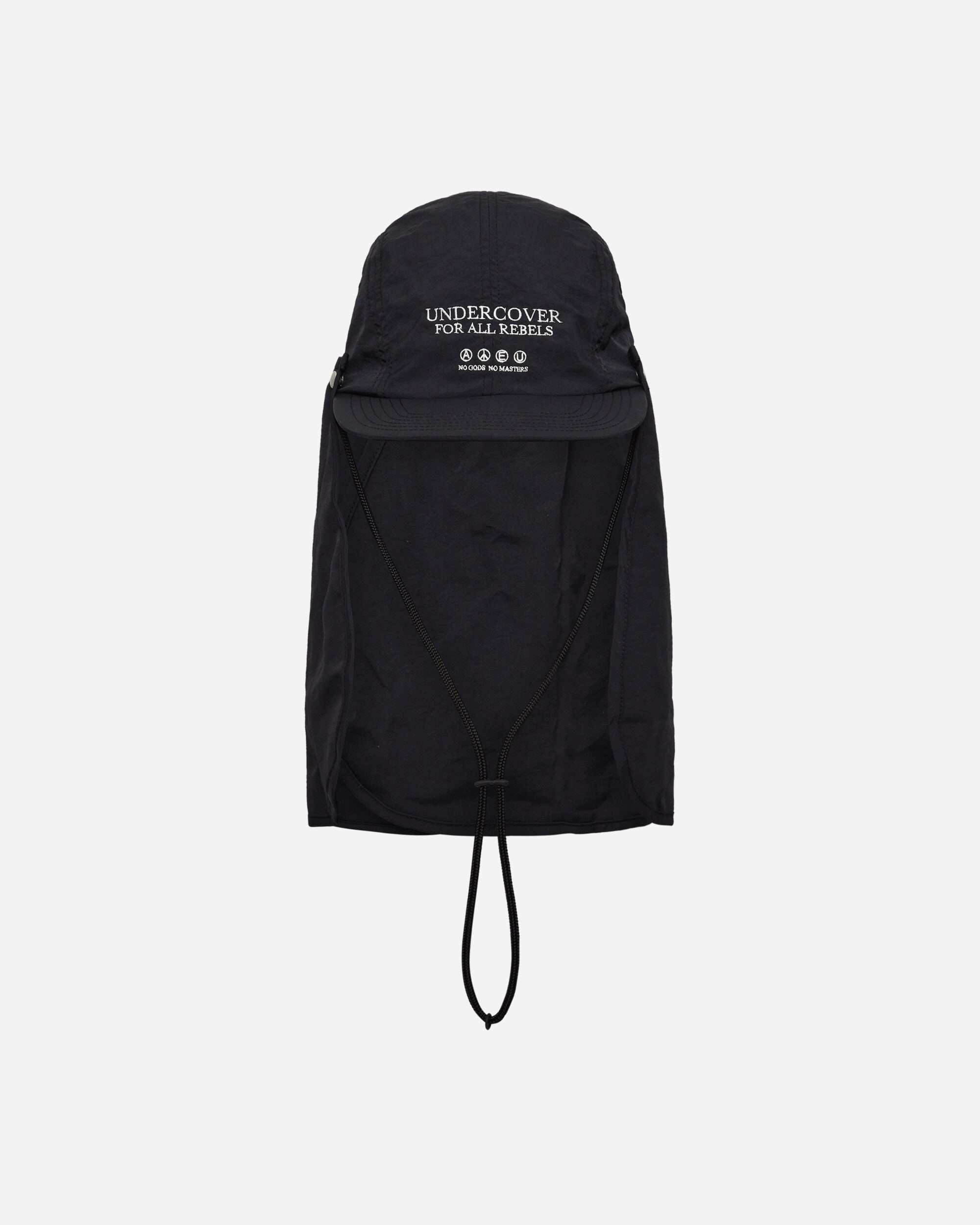 UNDERCOVER Nylon Cap Black | slamjam | REVERSIBLE
