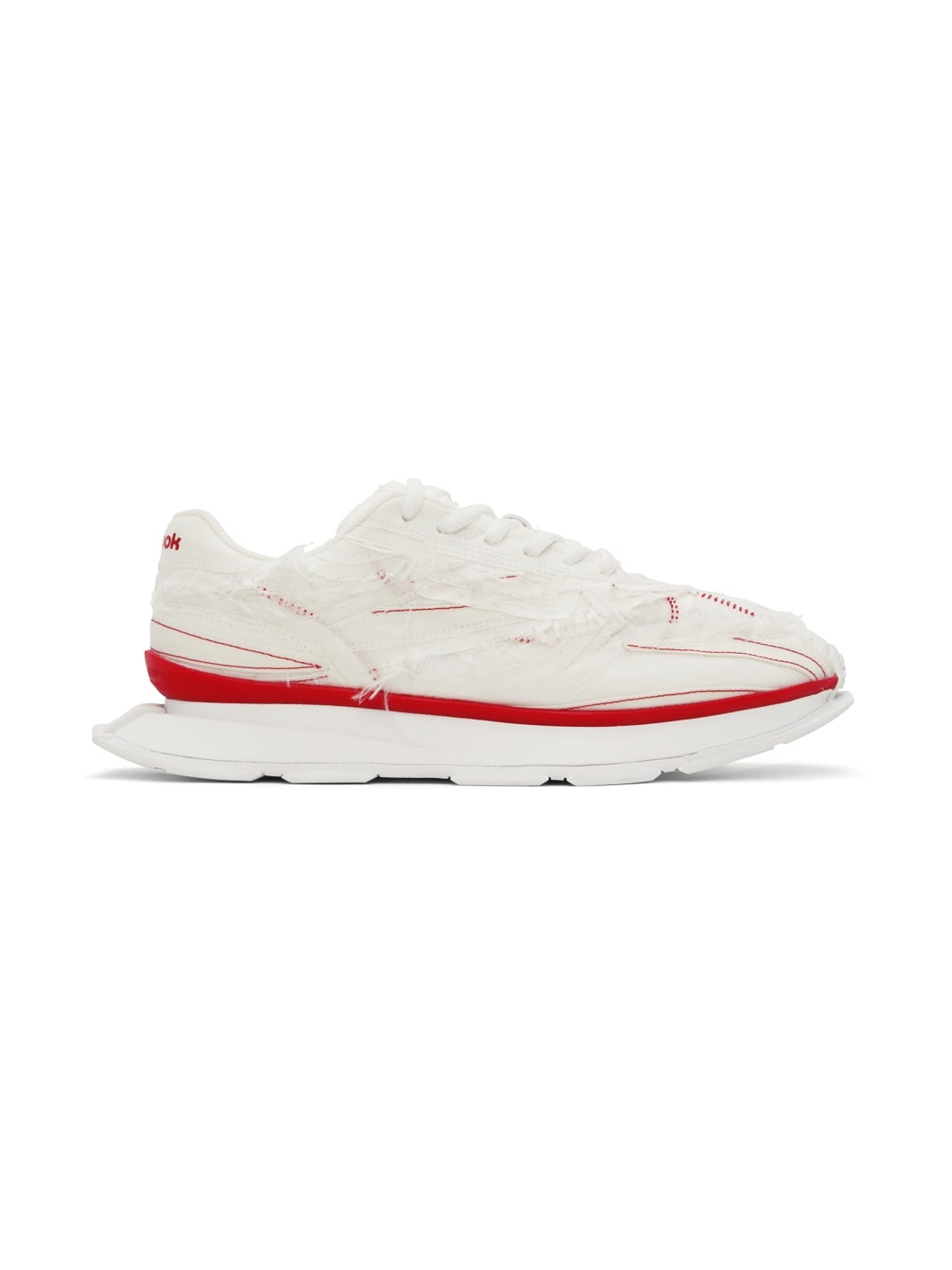 White Reebok Edition Classic Leather LTD Sneakers - 1