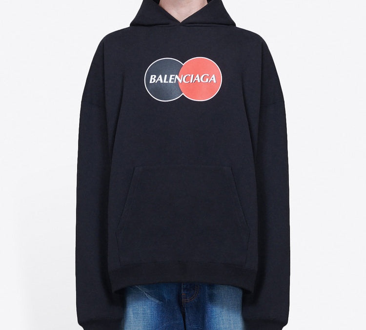 Men's Balenciaga Uniform Plush Loose Classic Black 620973TIV801000 - 3