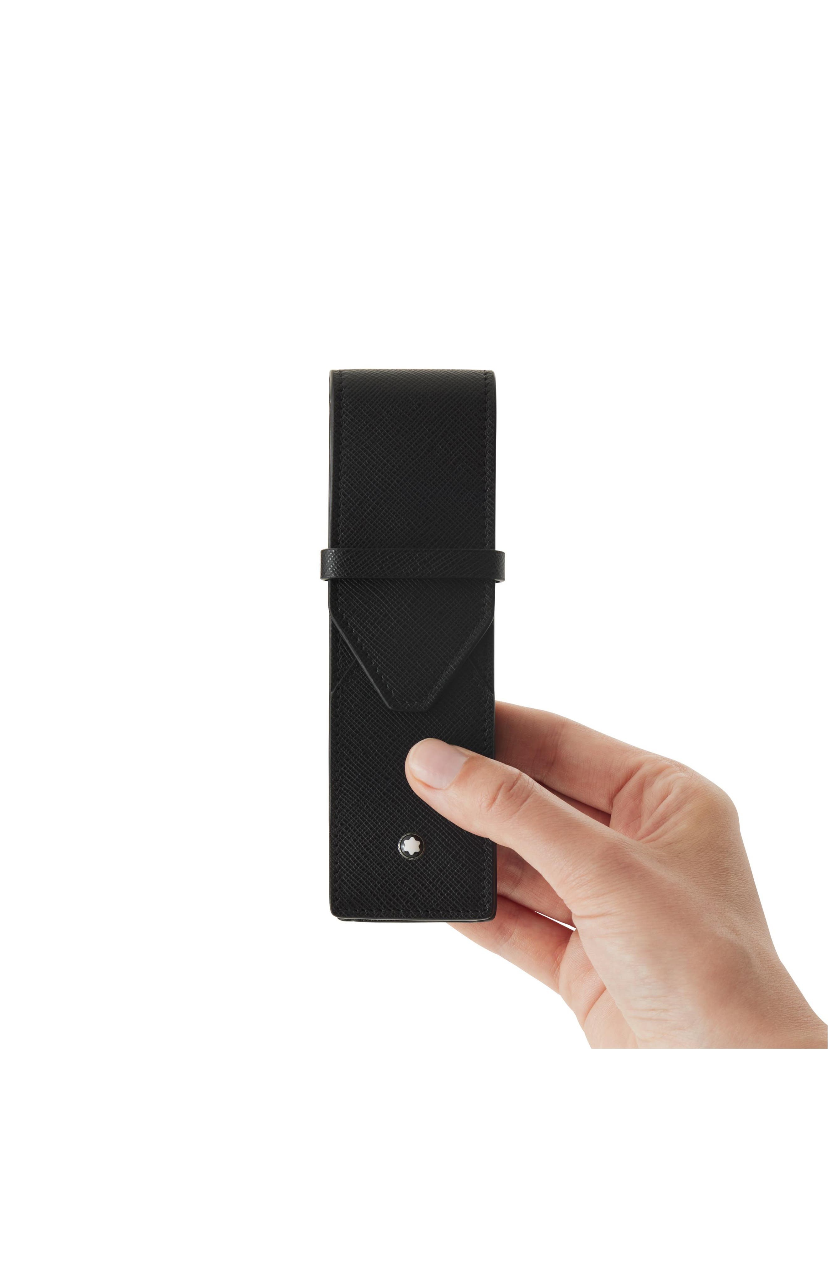 Montblanc Sartorial 2-Pen Pouch in Black at Nordstrom - 3