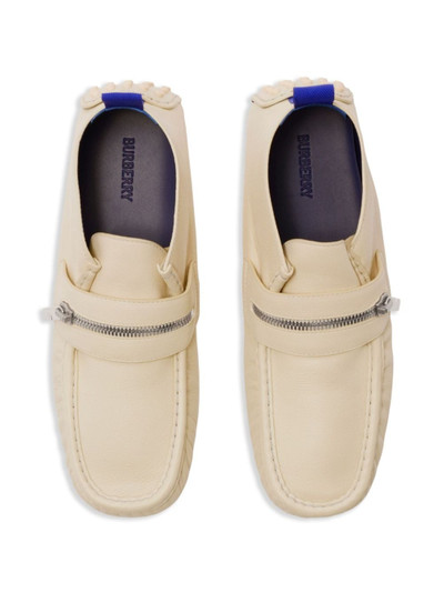 Burberry Motor High leather loafers outlook