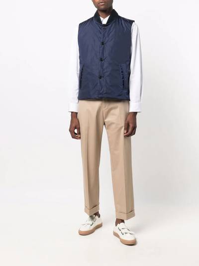 Mackintosh Dundee buttoned gilet outlook