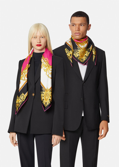 VERSACE Medusa Renaissanse Print Silk Foulard outlook