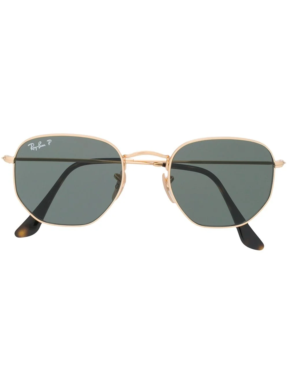 Hexagonal flat lenses sunglasses - 1