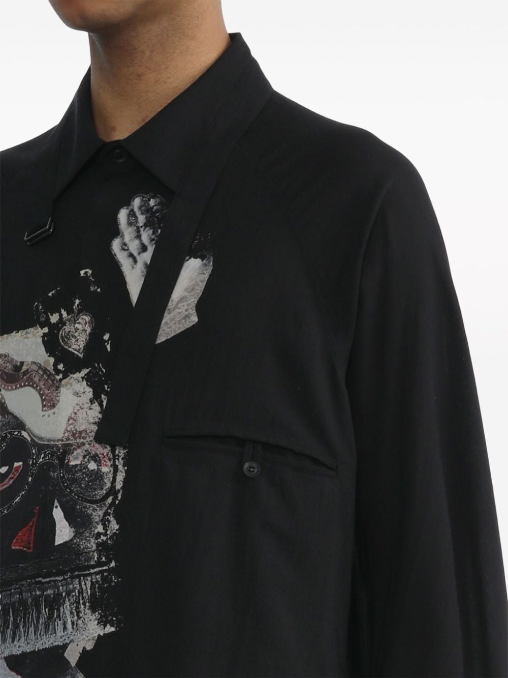 Kuro graphic-print shirt - 5