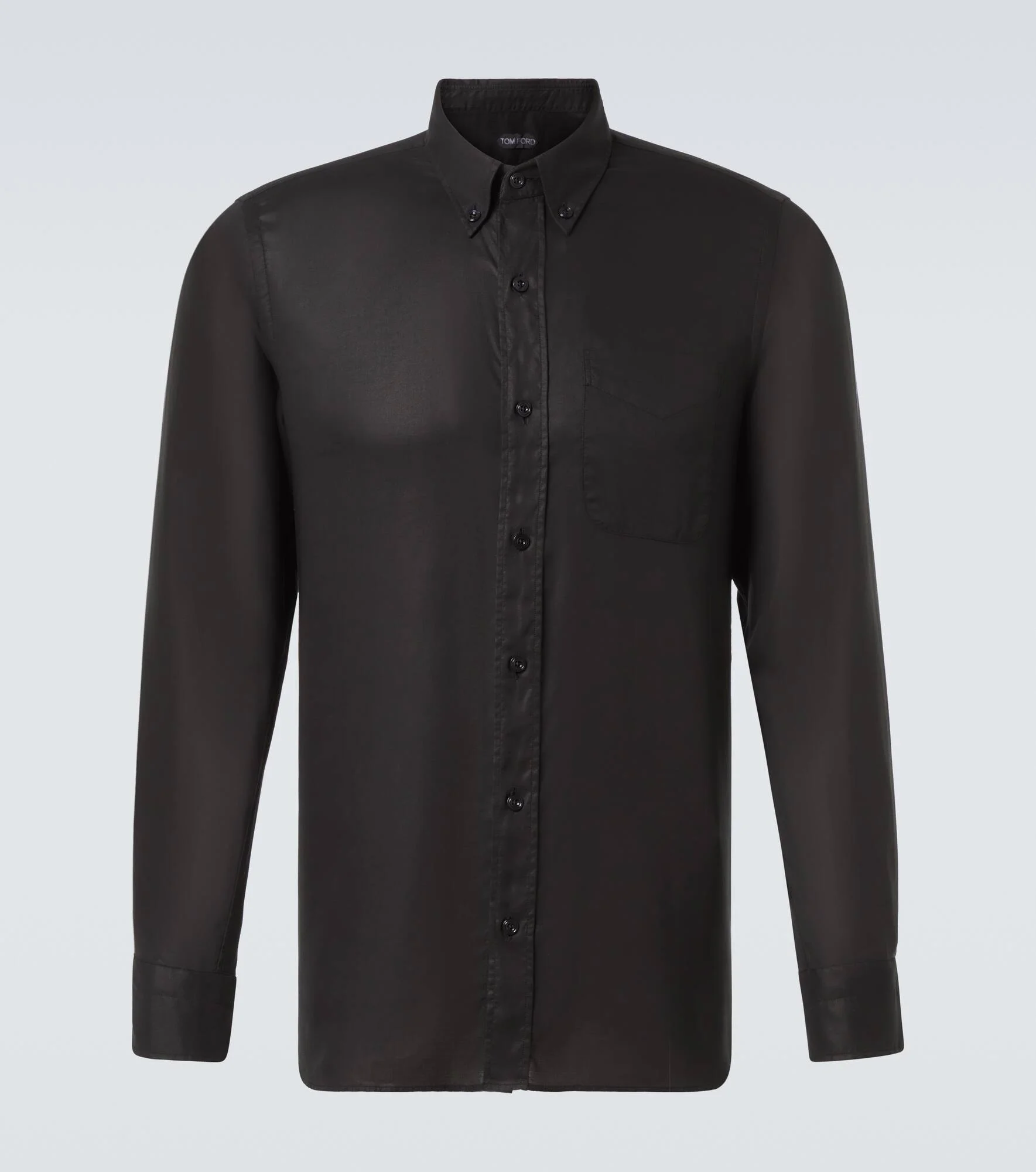 Gabardine shirt - 1