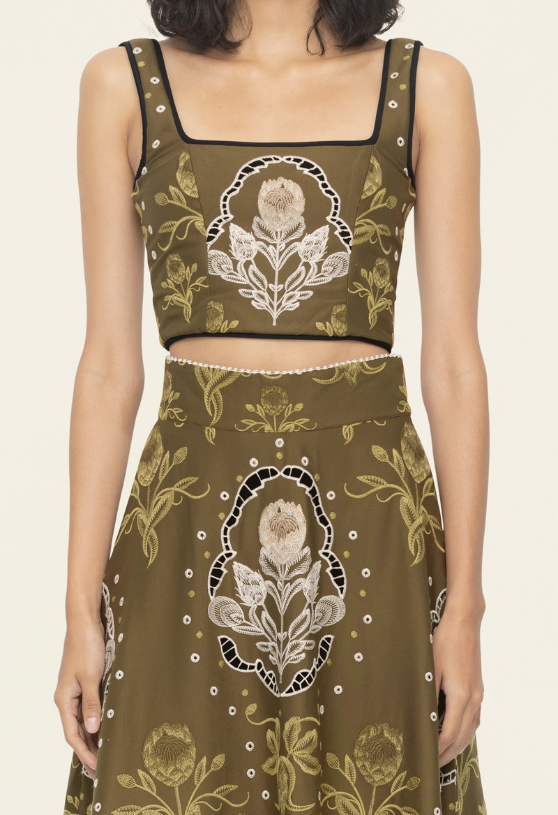 Bergamota Relato Maxi Skirt 7