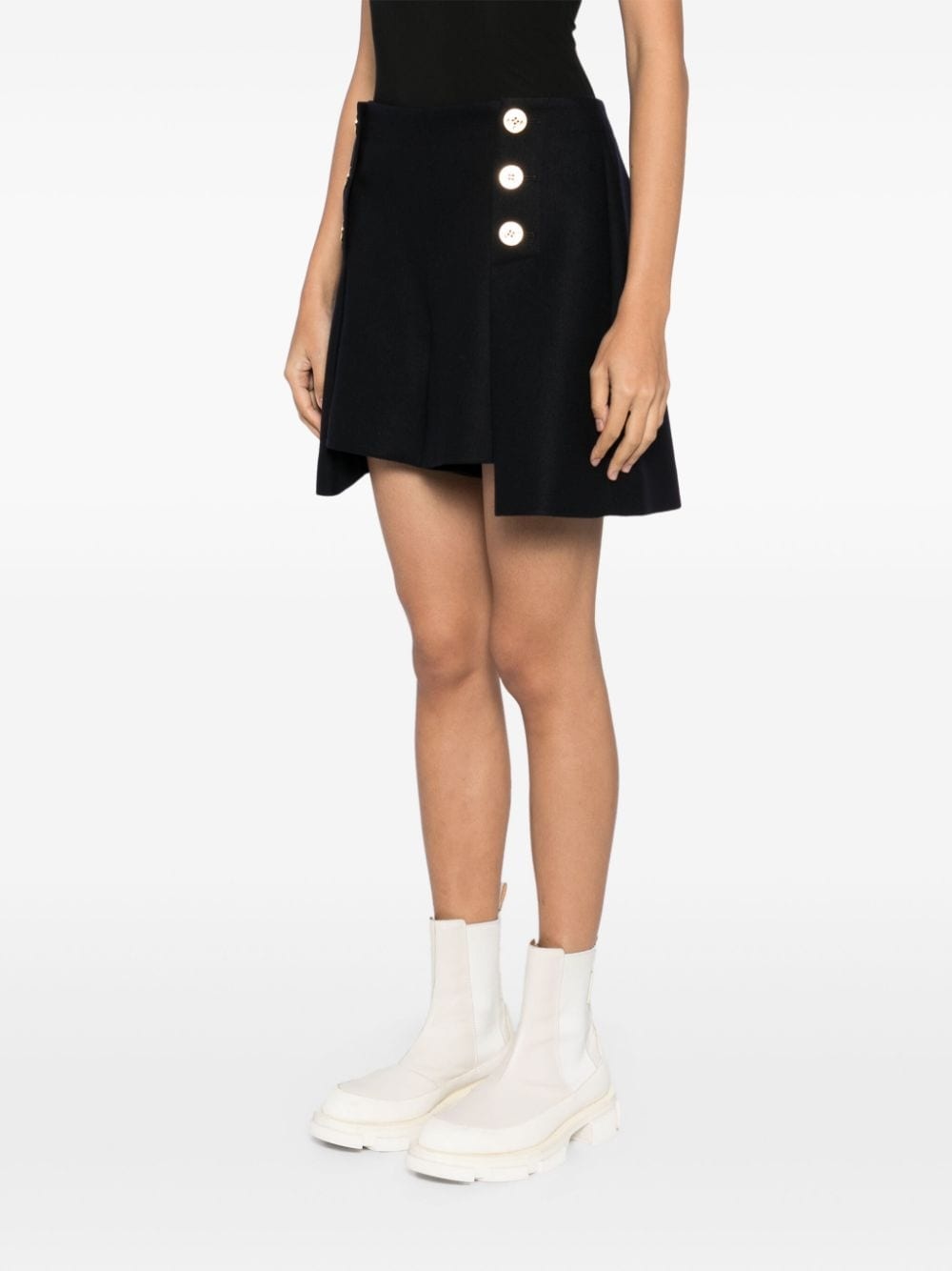 pleated tailored short - 3