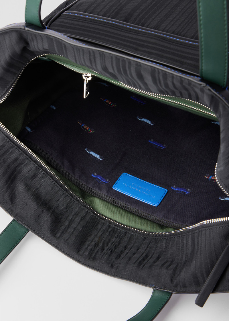 Paul Smith x MINI - Black Shadow Stripe Tote Bag 7