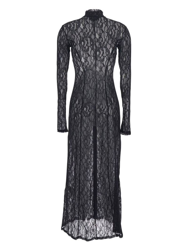 MSGM high-neck maxi dress outlook