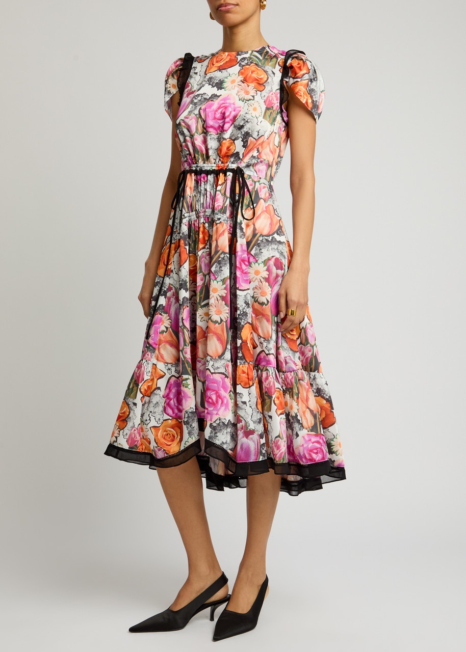 3.1 Phillip Lim Floral-print Midi Dress - 2