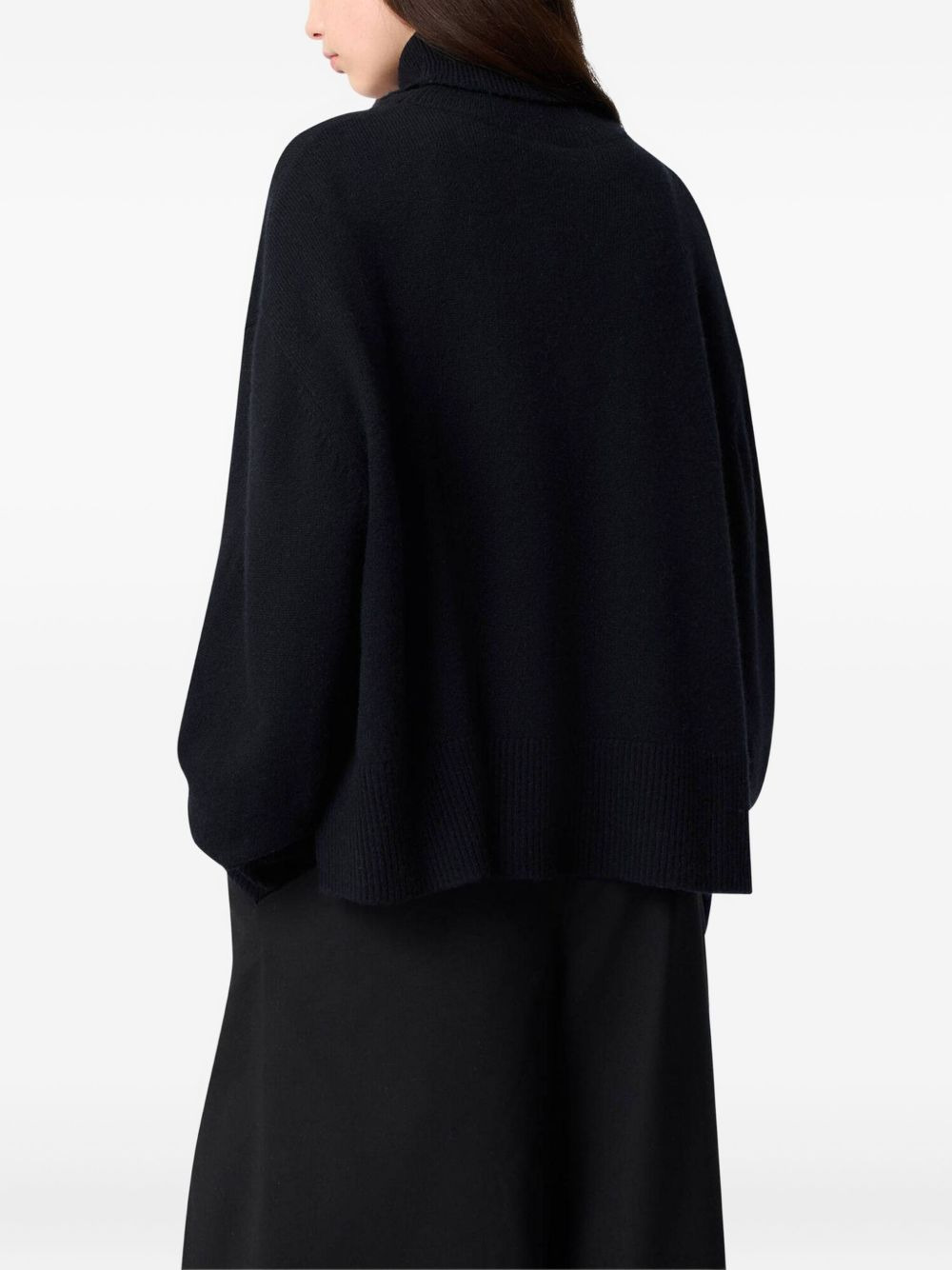 embroidered turtleneck sweater - 4