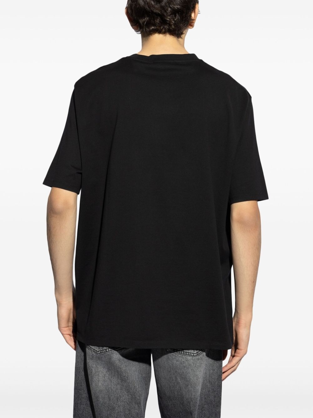 appliquÃ©-logo cotton T-shirt - 4