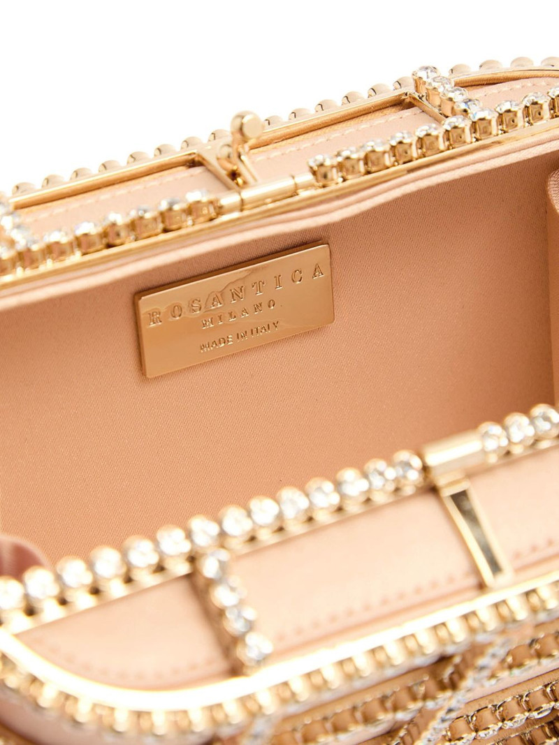 Rosantica crystal-embellishment satchel outlook