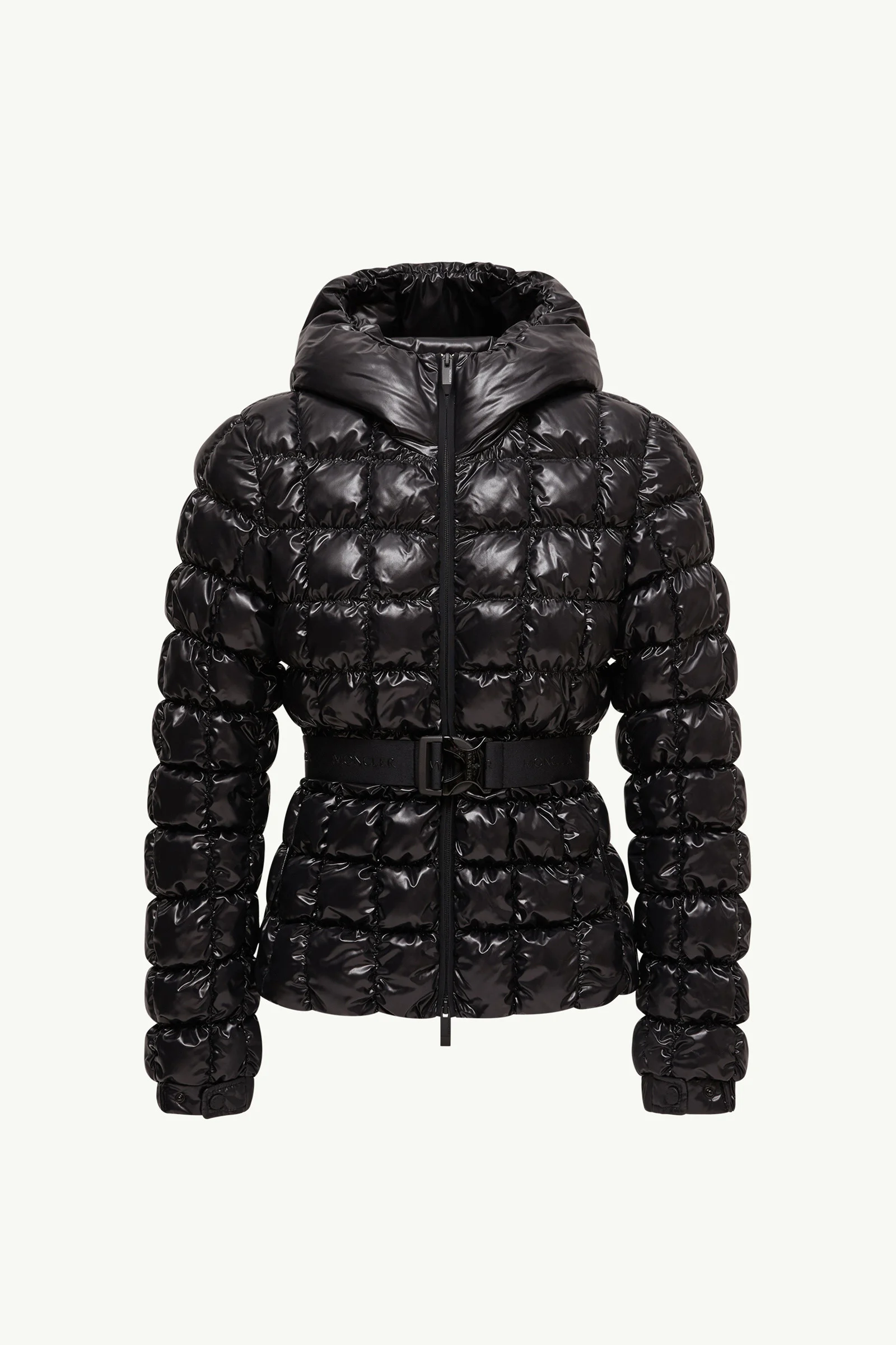 Eynard Hooded Square-Quilted Short Down Jacket - 1