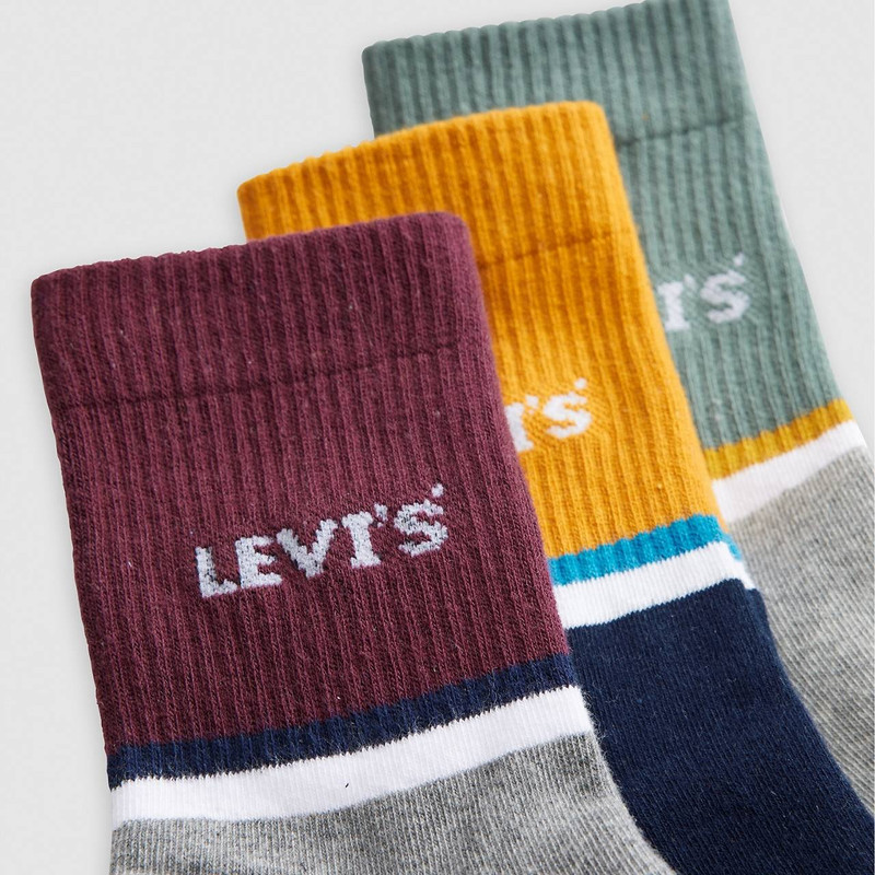 Levi's VARSITY COLORBLOCK SHORT CUT SOCKS outlook