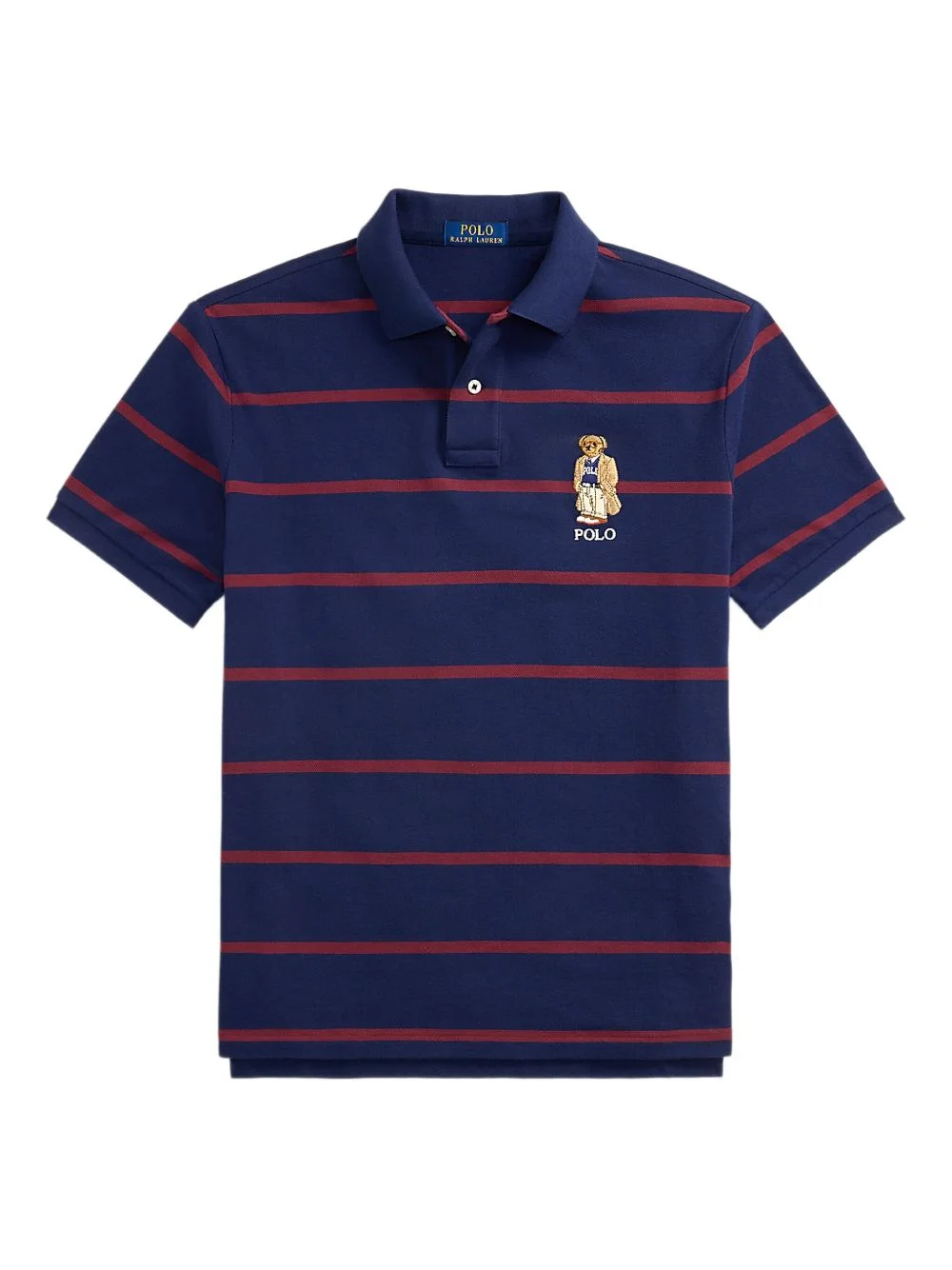 cotton polo shirt - 1