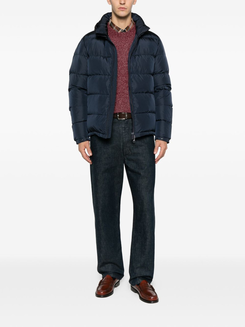 Aspesi hooded zip padded jacket outlook