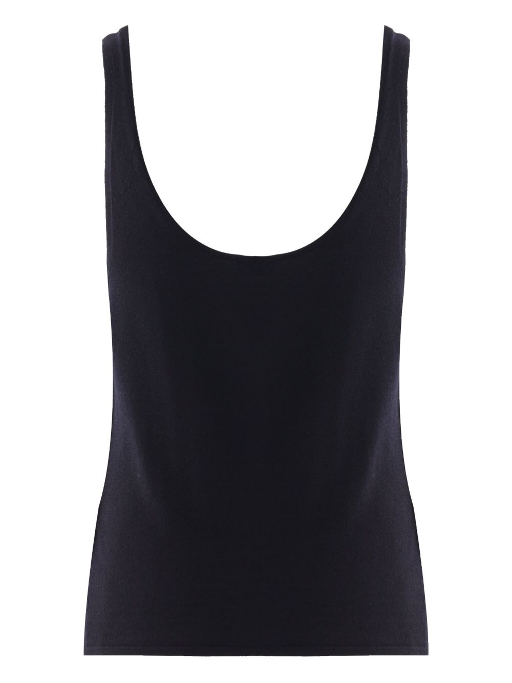 scoop-neck tank top - 2