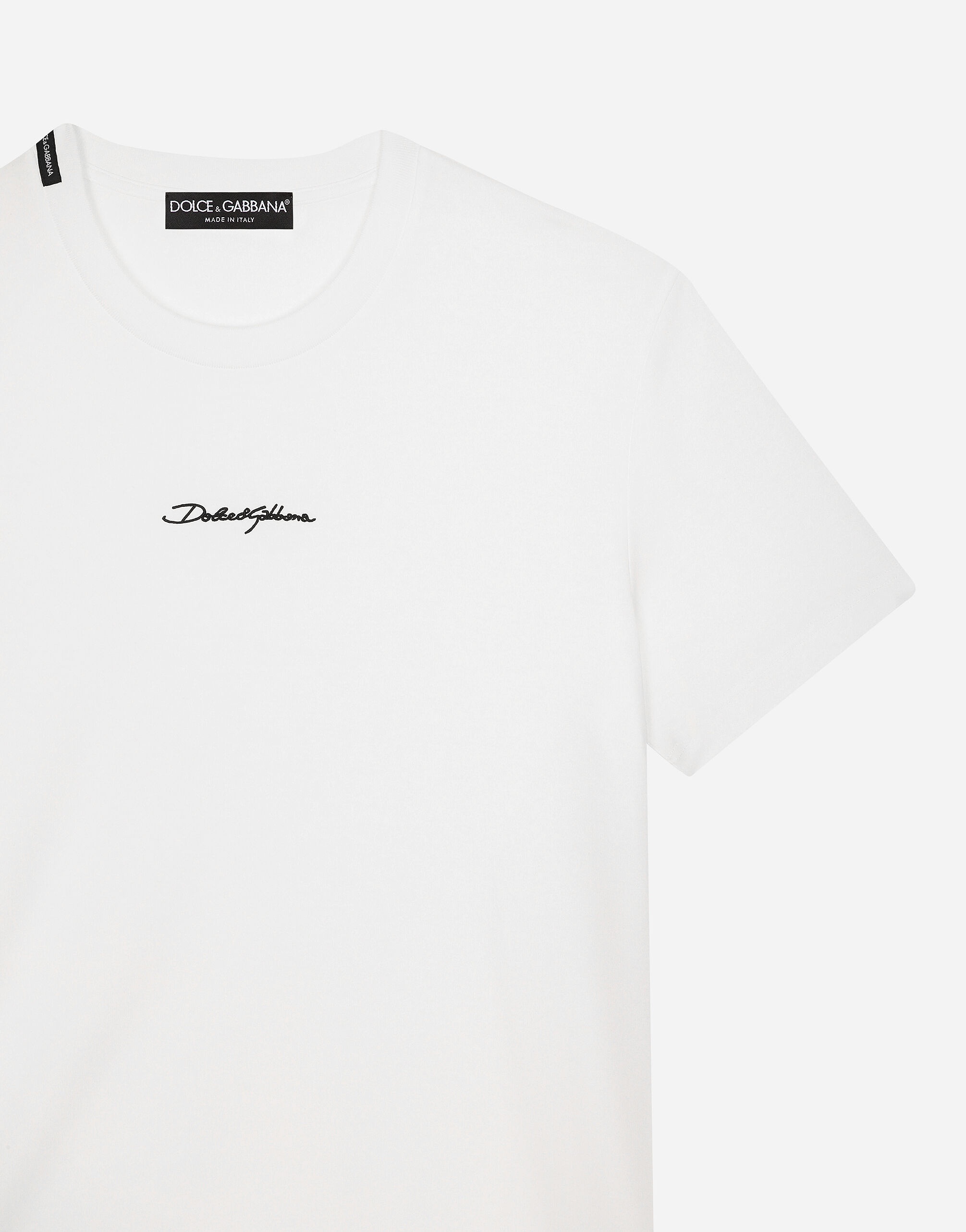 Cotton T-shirt with logo - 5