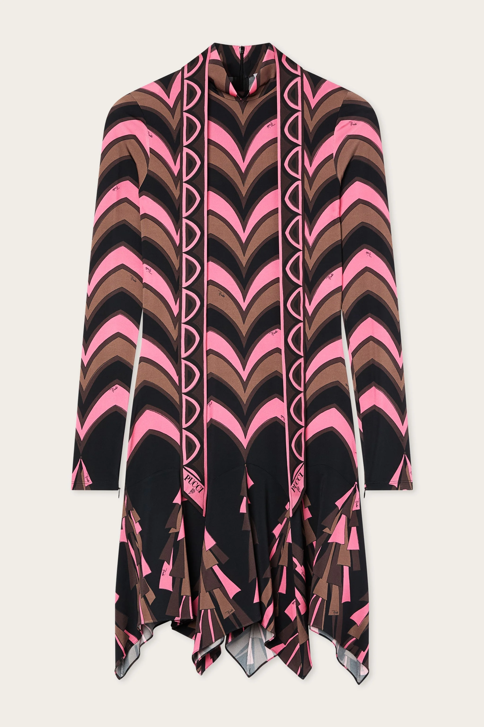 BAIADERA PRINT JERSEY DRESS - 1