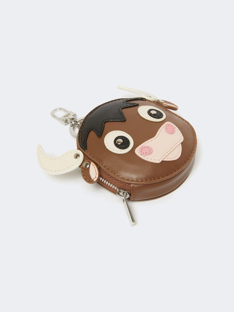 SETA Leather keyring - TOBACCO 3