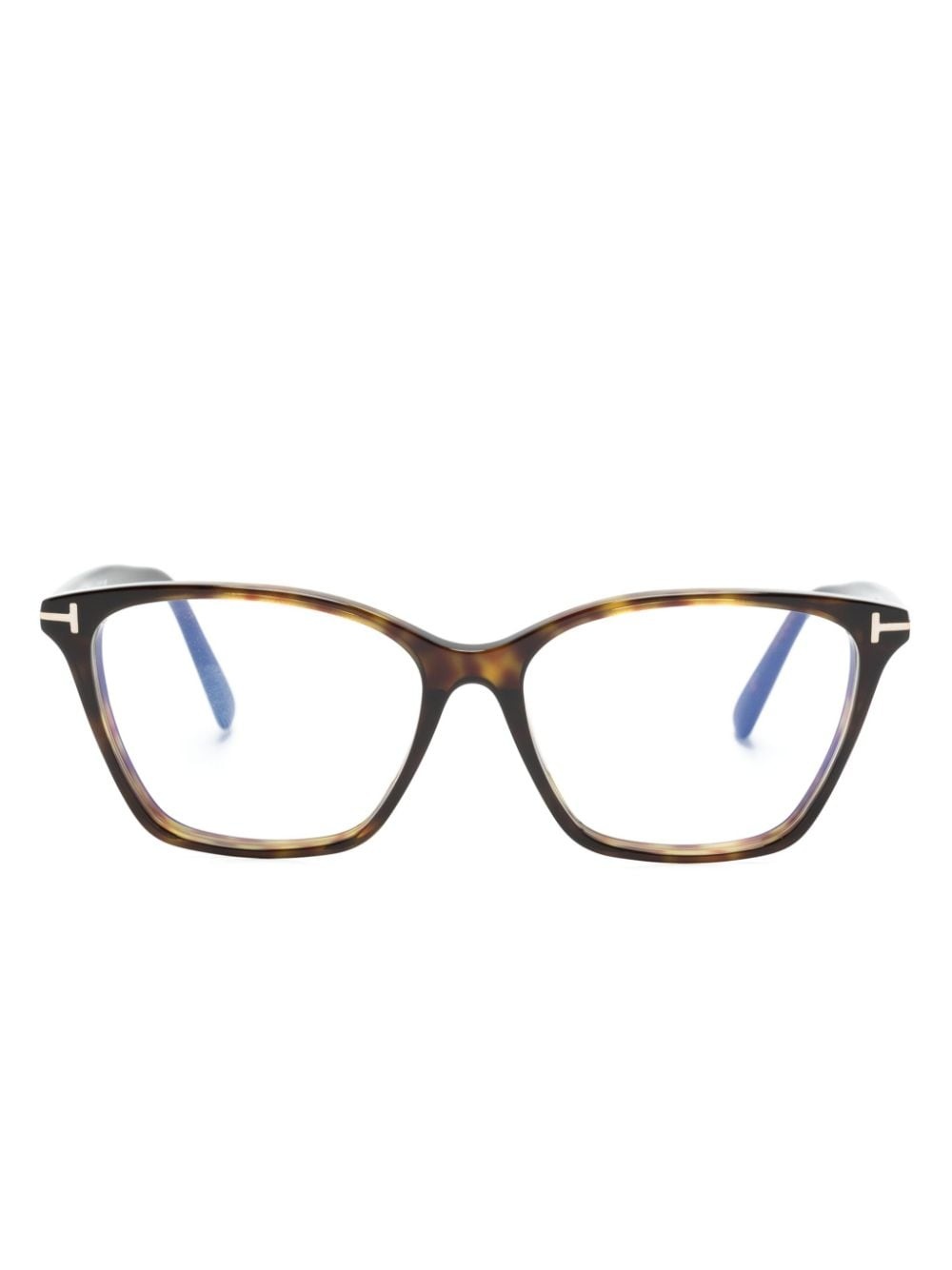 square-frame glasses - 1