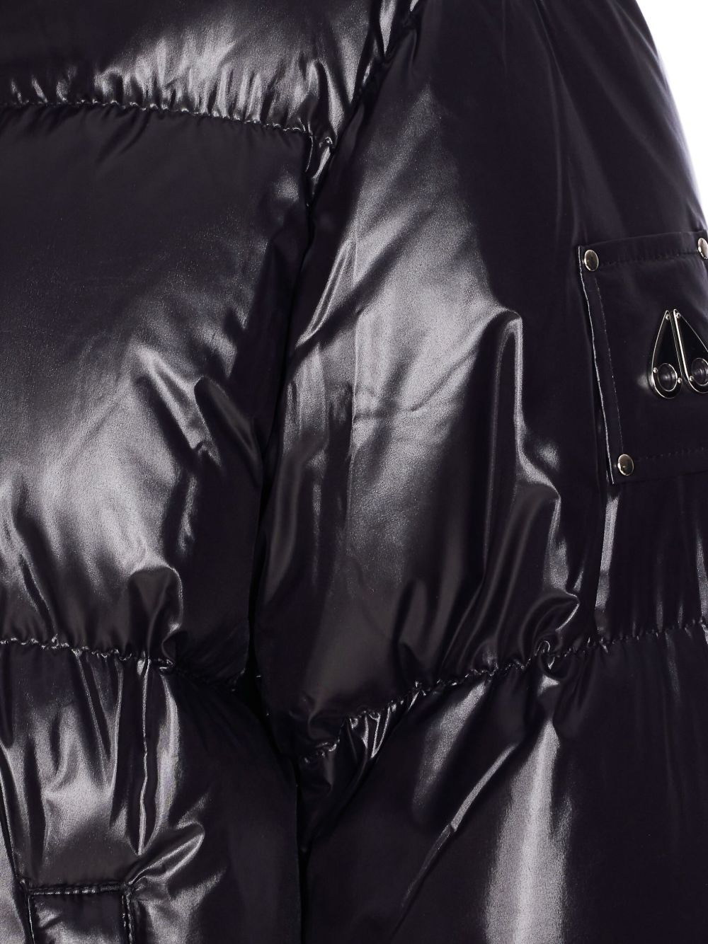 padded removable-hood jacket - 4