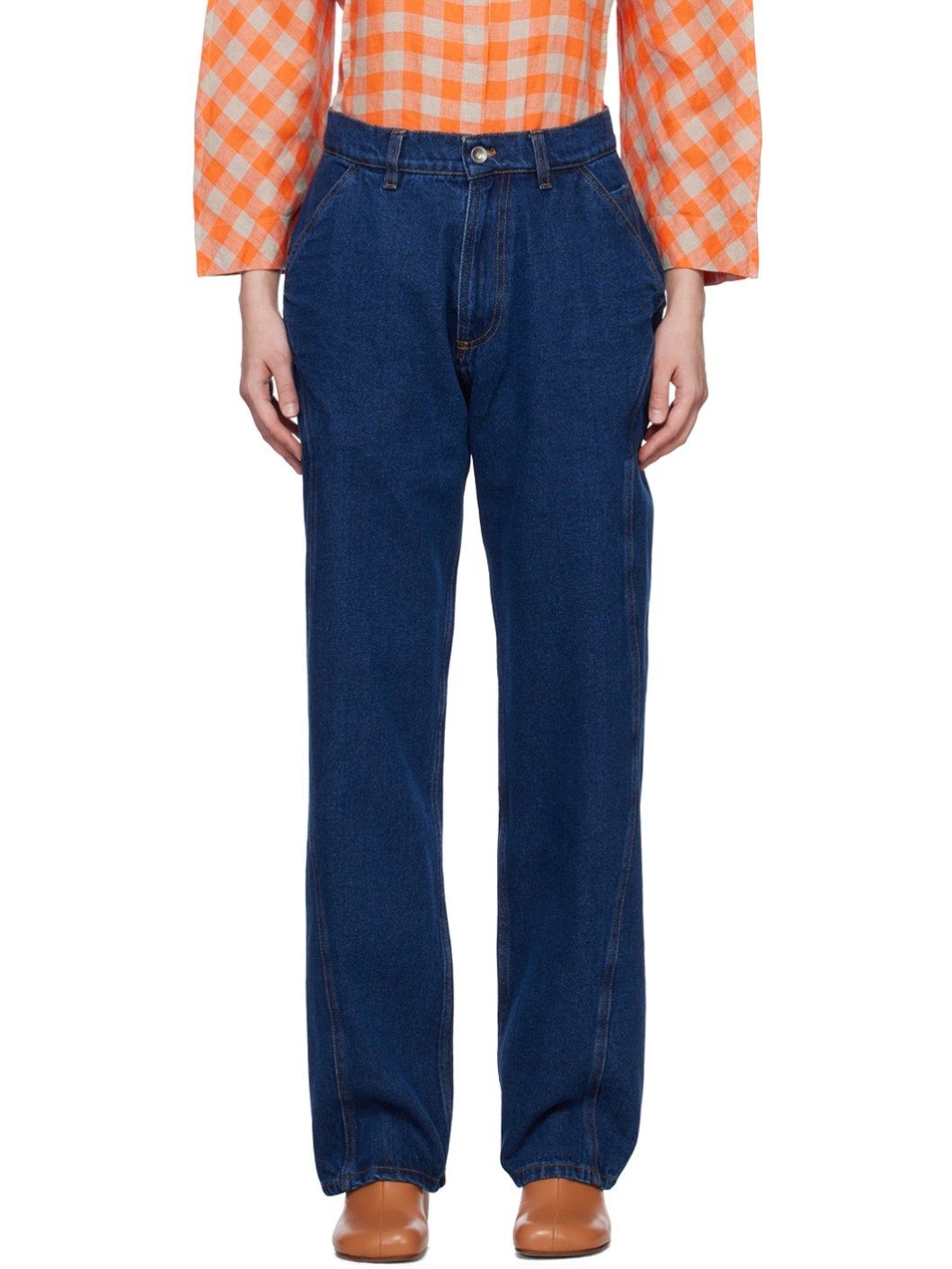 Indigo D-Pants Jeans - 1