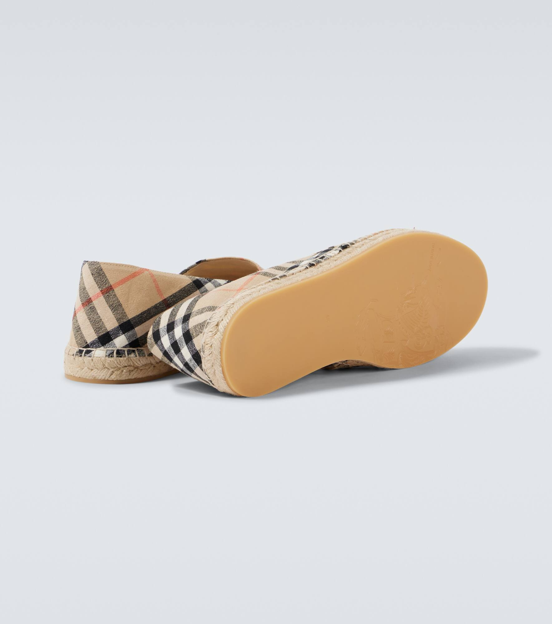 Burberry Check espadrilles - 7