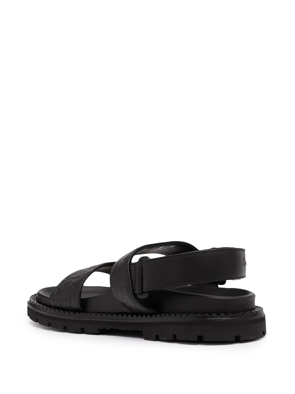 Hype Gancini-embossed sandals - 3